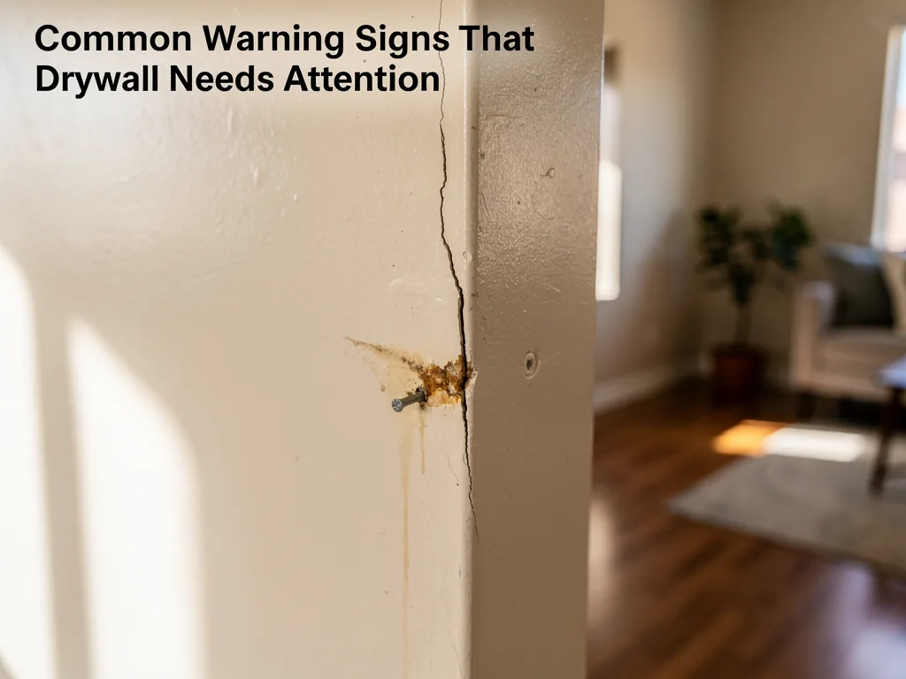 Common Warning Signs That Drywall Needs Attention