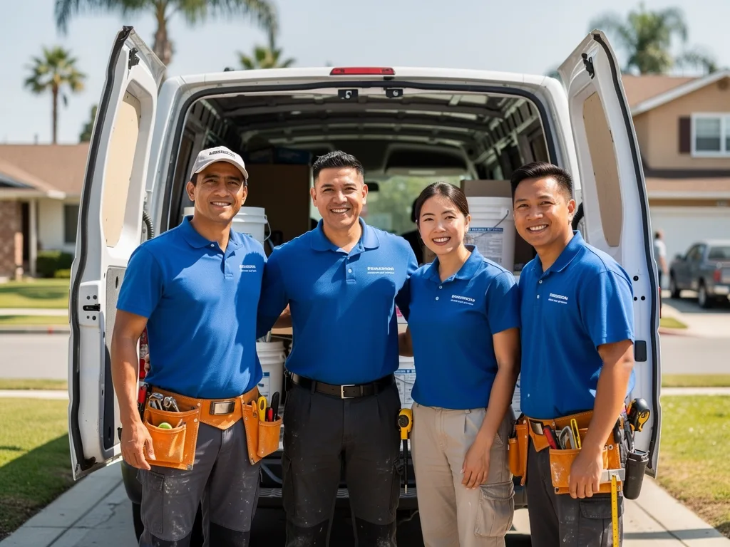 East Los Angeles Drywall Services team